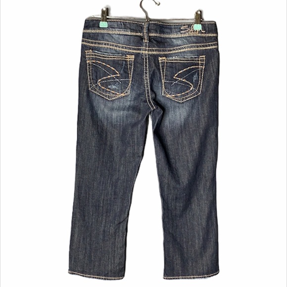 SILVER BRAND JEANS AIKO CAPRI STYLE - Picture 1 of 15